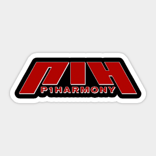 P1HARMONY Retro Sticker